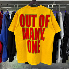 Godspeed T Shirts Urban Coconut Shark Print Cotton Casual Short Sleeve Men and Women