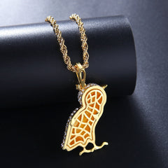 Jewelry 'Owl ' Necklace With Diamonds Animal Royalty