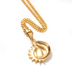 Jewelry Moon Sun Pendant Necklace