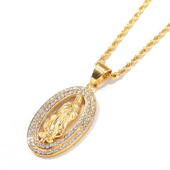 Jewelry Fashion Brick Pendant Necklace Egypt Pieces Far East Jesus Pieces Royalty