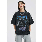 Juice WRLD T Shirt Summer Singer Juice WRLD Printed Men's Short-Sleeved T-shirt