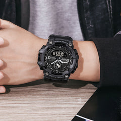 Analog-Digital Watch Waterproof Outdoor Sports Student Watch