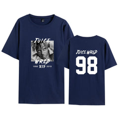 Juice WRLD T Shirt Juice WRLD Peripheral T-shirt Summer Loose Casual Pure Cotton