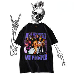 Juice WRLD T Shirt Men's Fashion Hip Hop Summer Loose