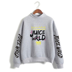 Juice WRLD in Loving Memory Hoodie Hip Hop Singer Juice WRLD Printed Fashion Loose High Collar Sweatshirt