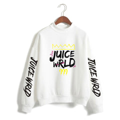 Juice WRLD in Loving Memory Hoodie Hip Hop Singer Juice WRLD Printed Fashion Loose High Collar Sweatshirt