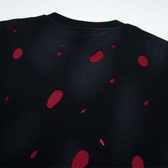 Ellie Seattle Shirt Washed Graffiti Crew Neck T-Shirt