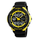 Analog-Digital Watch Mountaineering Outdoor Sports Waterproof Electronic Watch