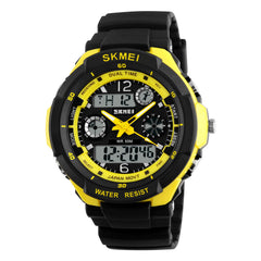 Analog-Digital Watch Mountaineering Outdoor Sports Waterproof Electronic Watch