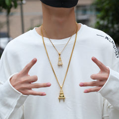 Jewelry 'Plug ' necklace