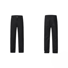 American Men Jeans Vintage Wash Old Straight Jeans