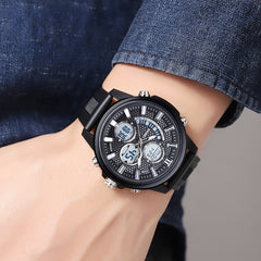 Analog-Digital Watch Outdoor Sports Waterproof Electronic Watch