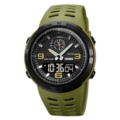 Analog-Digital Watch Outdoor Sports Waterproof Watch