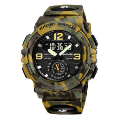 Analog-Digital Watch Waterproof Student Watch