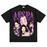 AESPA Combination T-Shirt
