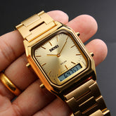 Analog-Digital Watch Minimalist Style Business Men's Watch