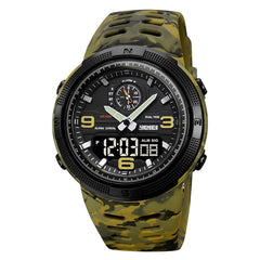 Analog-Digital Watch Outdoor Sports Waterproof Watch