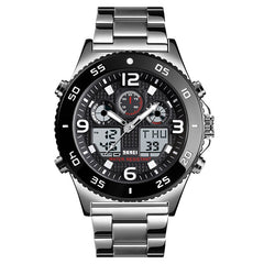 Analog-Digital Watch Business Men's Electronic Watch