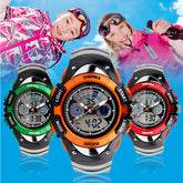 Analog-Digital Watch Children's Student Sports Waterproof Watch