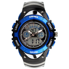 Analog-Digital Watch Children's Student Sports Waterproof Watch
