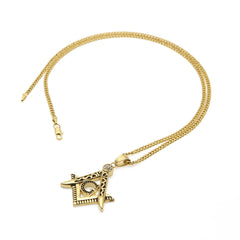 Jewelry 'Freemason ' Logo Necklace Royalty
