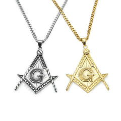 Jewelry 'Freemason ' Logo Necklace