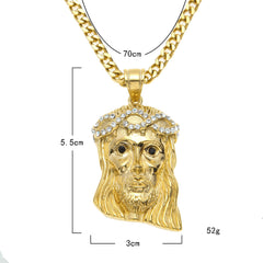 Jewelry Diamond Hip Hop Pendant Jesus Pieces Royalty
