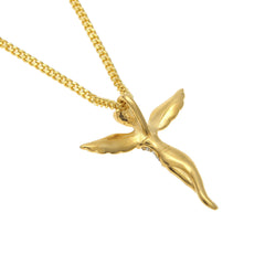 Jewelry Rhinestone 'Angel ' Necklace Angel Pieces Royalty