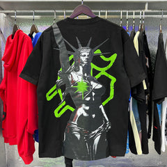 Godspeed T Shirts Mosaic Free Muse Printed Cotton Casual Short Sleeves Men and Women