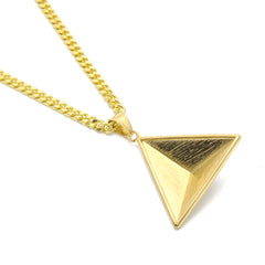 Jewelry Pyramid Pendant Necklace