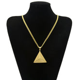 Jewelry Pyramid Pendant Necklace