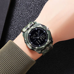 Analog-Digital Watch Outdoor Student Waterproof Electronic Watch
