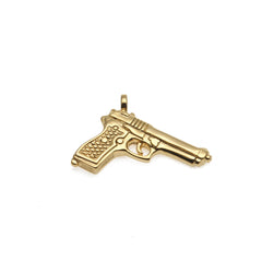 Jewelry 'Pistol ' Shaped Necklace Armament