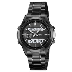 Analog-Digital Watch Waterproof Men's Business Watch