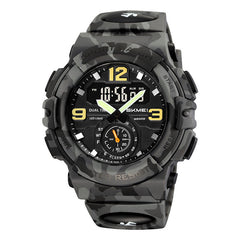 Analog-Digital Watch Waterproof Student Watch