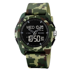 Analog-Digital Watch Outdoor Student Waterproof Electronic Watch