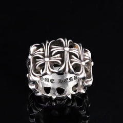 Chrome Heart Ring Vintage Punk