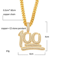 Jewelry '100 Score' Necklace Royalty