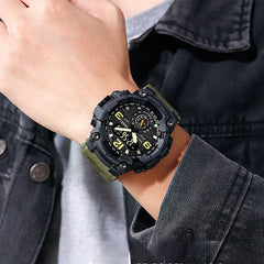 Analog-Digital Watch Outdoor Sports Waterproof Electronic Watch