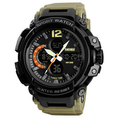 Analog-Digital Watch Outdoor Sports Waterproof Electronic Watch