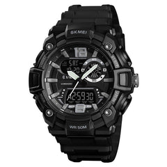Analog-Digital Watch Outdoor Sports Waterproof Men's Electronic Watch