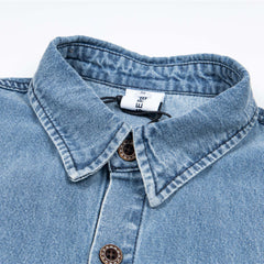 Ellie Seattle Shirt Vintage Cartoon Embroidered Short Sleeve Shirt