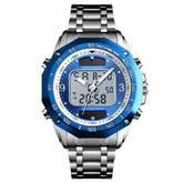 Analog-Digital Watch Solar Panels Business Outdoor Sports Watch