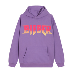 Justin Bieber Justice World Tour Hoodie Peripheral Tour Men and Women Same Style Sweatershirt