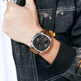 Analog-Digital Watch Fashion Cool Waterproof Watch