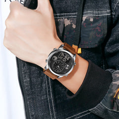Analog-Digital Watch Fashion Cool Waterproof Watch