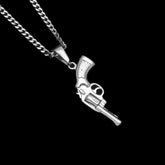 Jewelry Fashion Pistol Pendant Necklace Armament