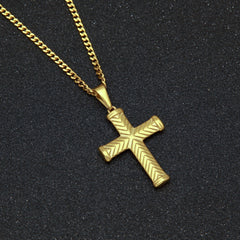 Jewelry Pattern Cross Necklace