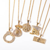 Jewelry Hip Hop Fashion 'Get Rich ' Necklace