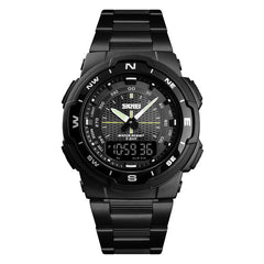 Analog-Digital Watch Outdoor Sports Waterproof Men's Electronic Watch